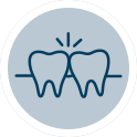 OMSC wisdom teeth removal to close to teeth icon