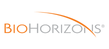 BioHorizons logo with orange and gray text