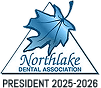 Northlake Dental Association president logo 2024-2025